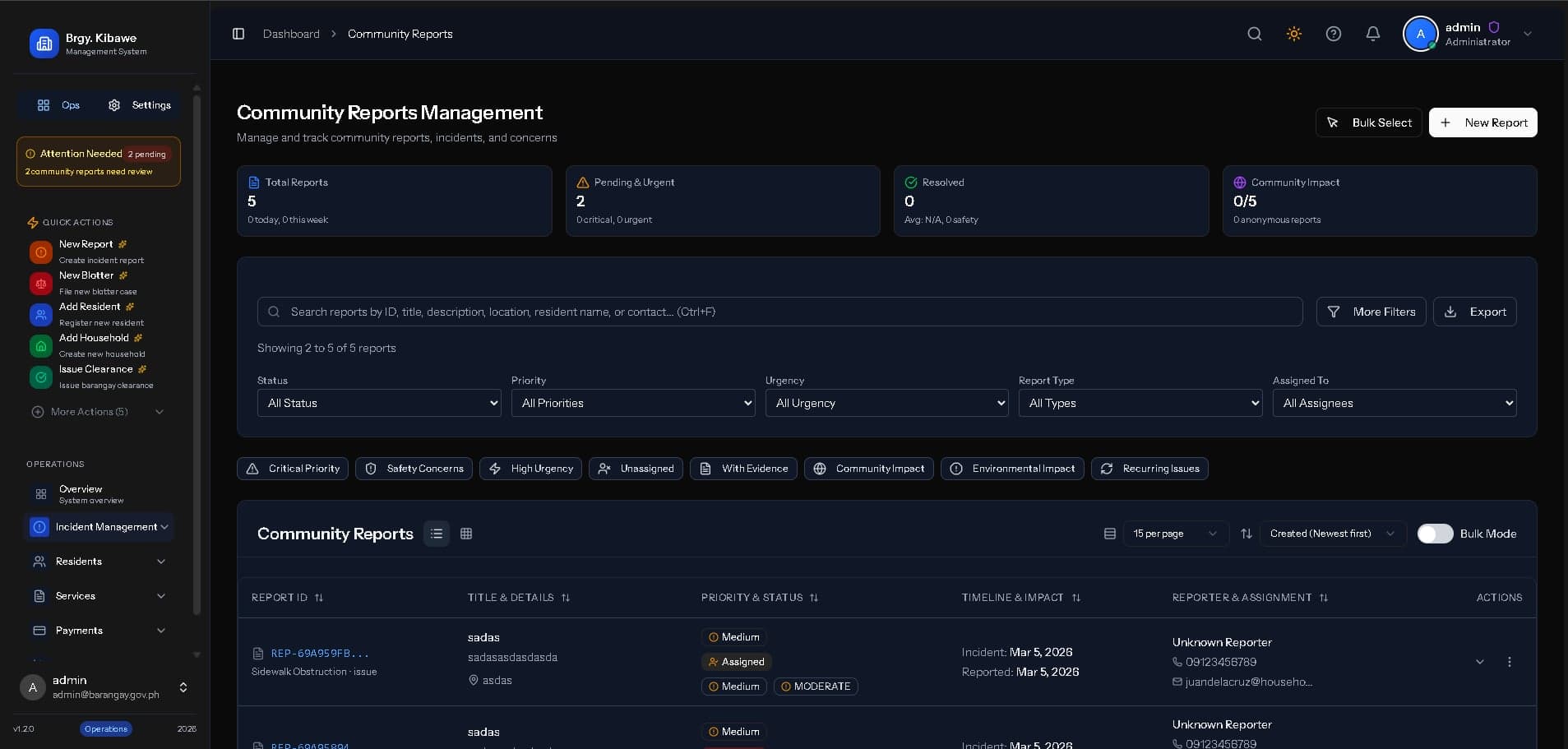 Barangay Management System thumbnail 3