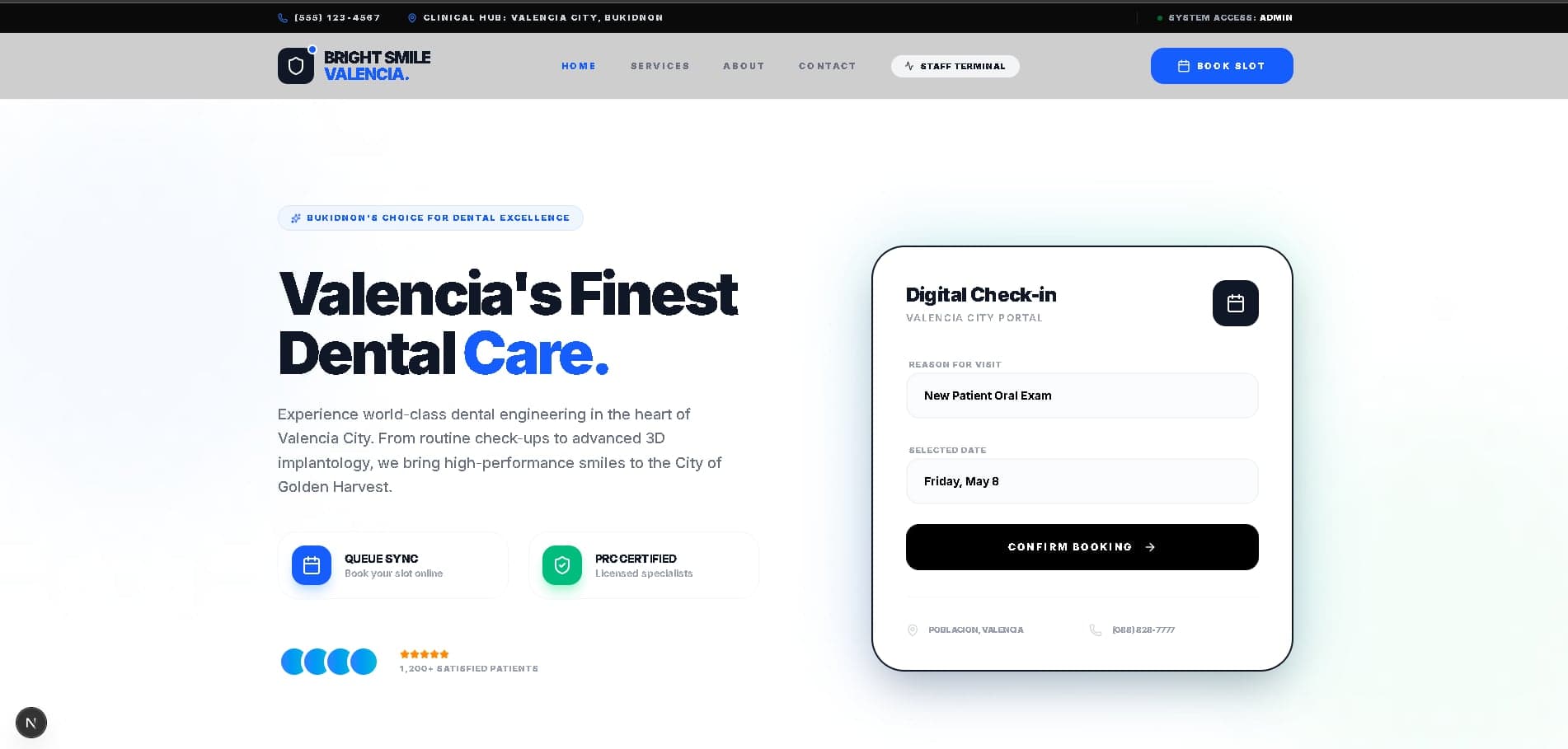 Dental Clinic Website